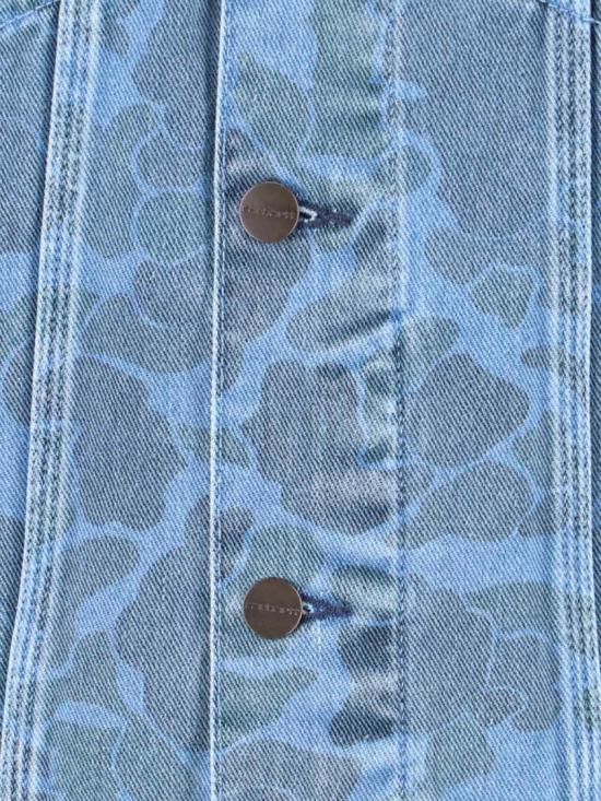 25FW 칼하트 WIP 데님 자켓 I0337662I235 Blue - CARHARTT WIP