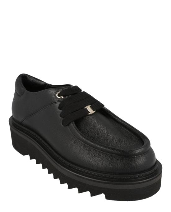  살바토레 페라가모 플랫 슈즈 01D950 756790 1C 00002 10 Black - SALVATORE FERRAGAMO