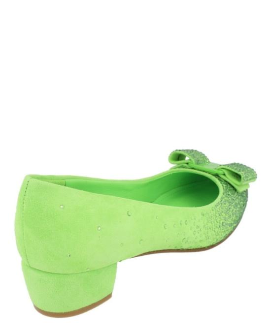  살바토레 페라가모 힐/펌프스 01F609 763699 1B 30021 5 Green - SALVATORE FERRAGAMO