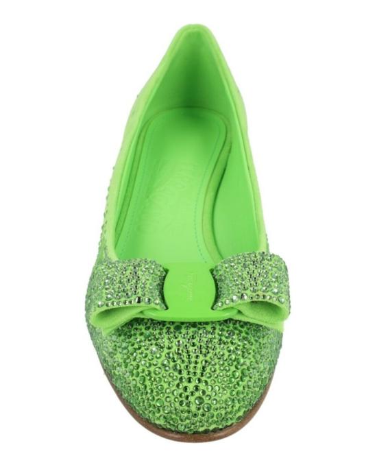  살바토레 페라가모 힐/펌프스 01F609 763699 1B 30021 5 Green - SALVATORE FERRAGAMO