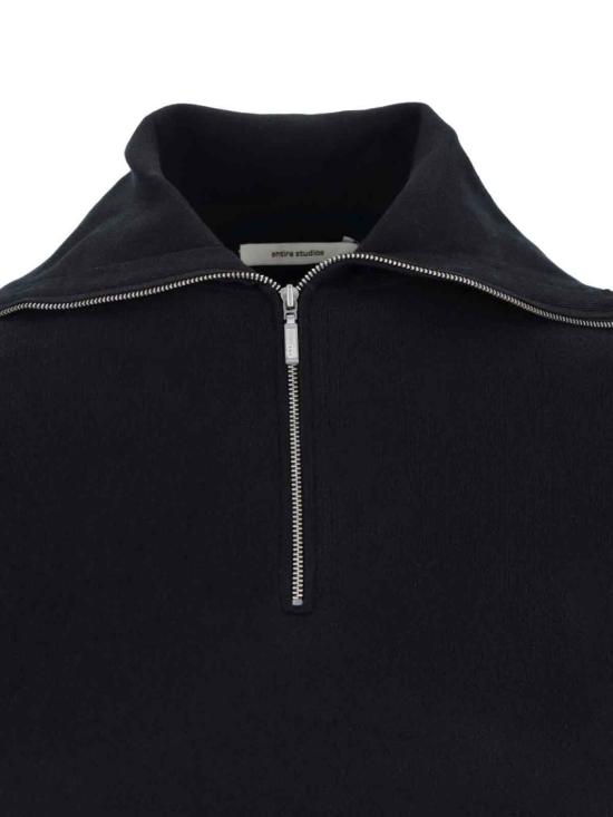 25FW 엔타이어 스튜디오 집업 니트 UNM 25 11055 BLBLACK Black - ENTIRE STUDIOS