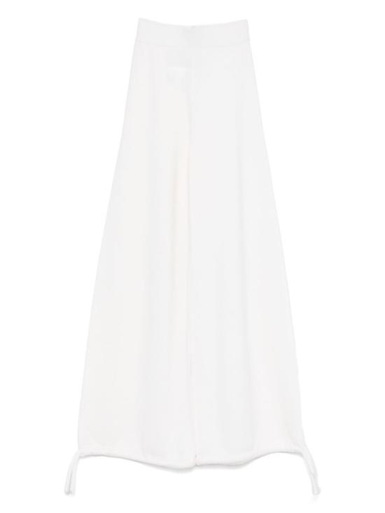 25FW 막스마라 스트레이트 팬츠 2521336011NIGERIA001 White