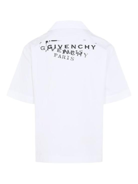 26SS 지방시 반팔 셔츠 BM618F1YJQ 100 White - GIVENCHY
