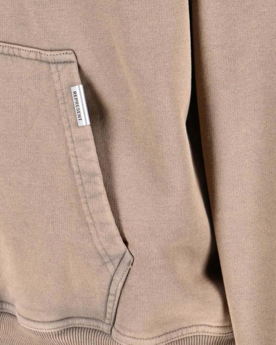 26SS 리프레젠트 후드 티셔츠 7813432 Neutrals - REPRESENT