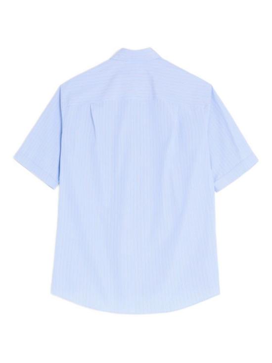 25FW 발렌티노 가라바니 반팔 셔츠 7V3AAE87B2SSCJ Blue - VALENTINO GARAVANI