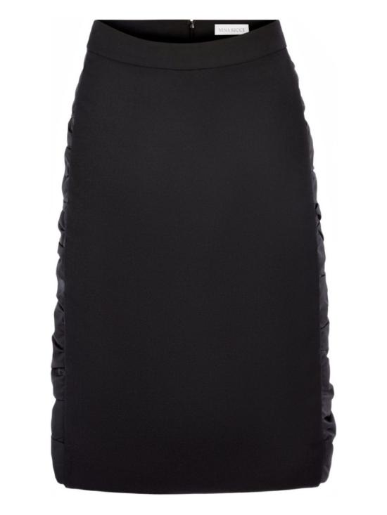 26SS 니나리찌 미디 스커트 26PCJU021 WV0323 U9000 Black