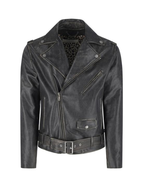 26SS 골든구스 바이커 자켓 GMP00297 P00064790100 Black