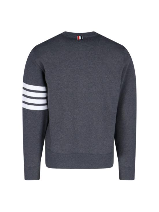 26SS 톰브라운 로고 패치 엔지니어드 4바 스웨트셔츠 MJT021H 00535025 Grey - THOM BROWNE