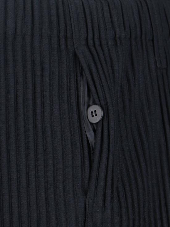 25FW 옴므 플리세 이세이 미야케 베이직 스트레이트 팬츠 HP59JF55015 Black - HOMME PLISSE' ISSEY MIYAKE