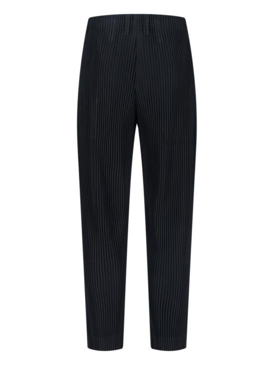 25FW 옴므 플리세 이세이 미야케 베이직 스트레이트 팬츠 HP59JF55015 Black - HOMME PLISSE' ISSEY MIYAKE
