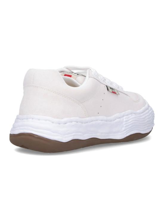 25FW 메종 미하라 야스히로 올리버 OG 솔 스웨이드 로우탑 스니커즈 A15FW702WHITE - MAISON MIHARA YASUHIRO