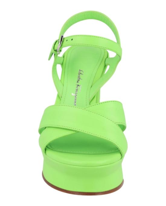  살바토레 페라가모 샌들 01E555 763432 1C 30021 8 Green - SALVATORE FERRAGAMO