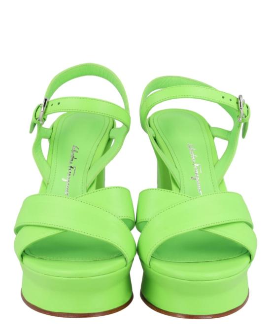  살바토레 페라가모 샌들 01E555 763432 1C 30021 8 Green - SALVATORE FERRAGAMO