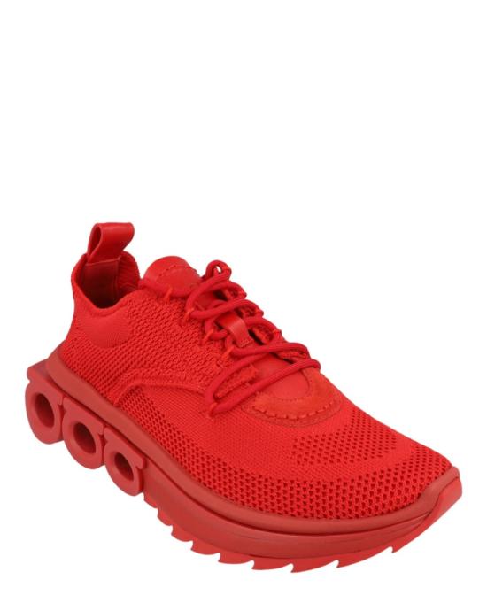  살바토레 페라가모 스니커즈 030391 760873 M 60028 8 5 Red - SALVATORE FERRAGAMO
