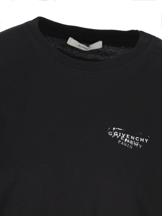 26SS 지방시 반팔 티셔츠 BW70FJP7A7 001 Black - GIVENCHY