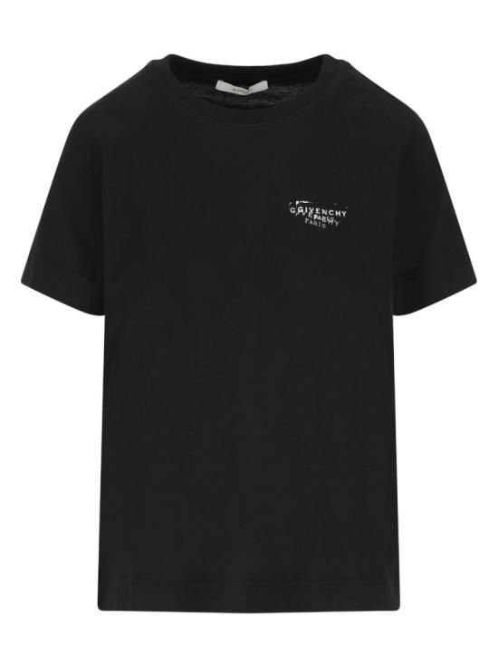 26SS 지방시 반팔 티셔츠 BW70FJP7A7 001 Black