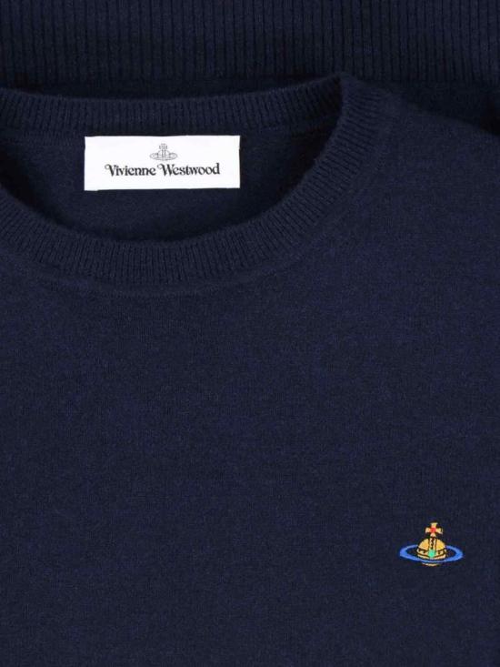 26SS 비비안웨스트우드 스웨터 2701002T Y0018K410 Blue - VIVIENNE WESTWOOD