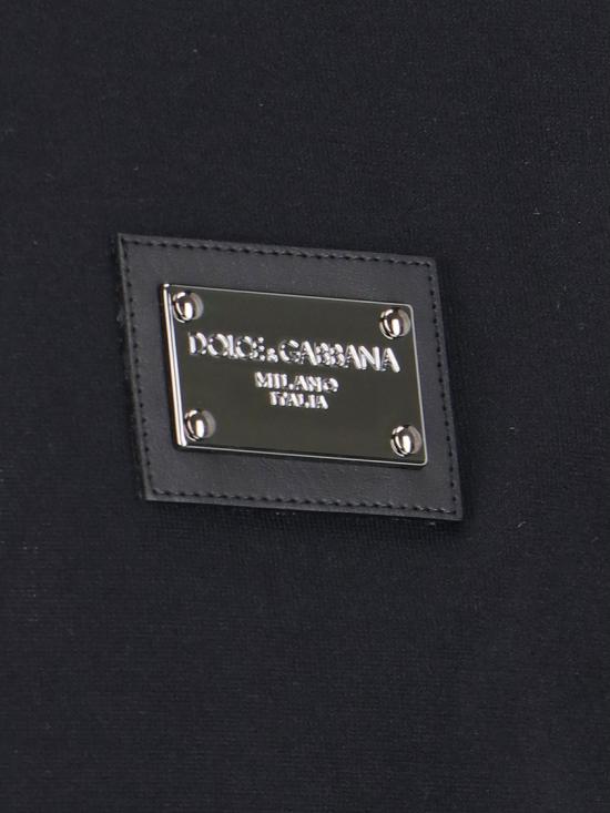 26SS 돌체앤가바나 로고 코튼 티셔츠 G8PT1T G7F2IN0000 Black - DOLCE & GABBANA