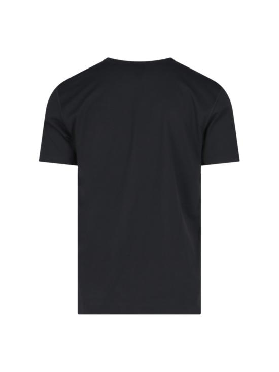 26SS 돌체앤가바나 로고 코튼 티셔츠 G8PT1T G7F2IN0000 Black - DOLCE & GABBANA