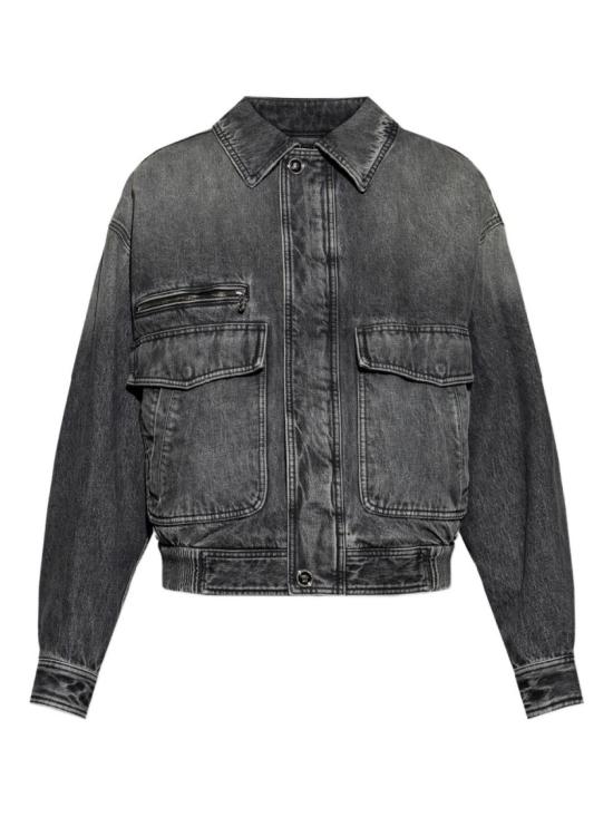 26SS 베르사체 데님 자켓 10217541A160531D980 Grey