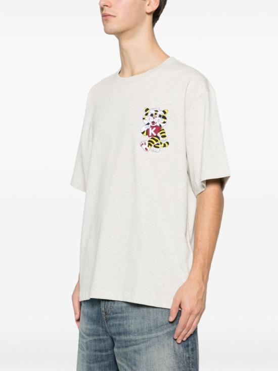 26SS 겐조 반팔 티셔츠 FG55TS4044SY93 Neutrals - KENZO