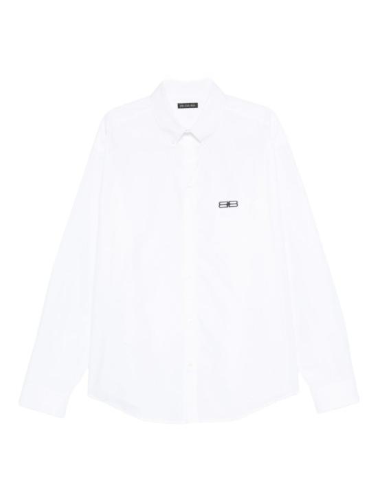 25FW 발렌시아가 긴팔 셔츠 850816TRM289000 White