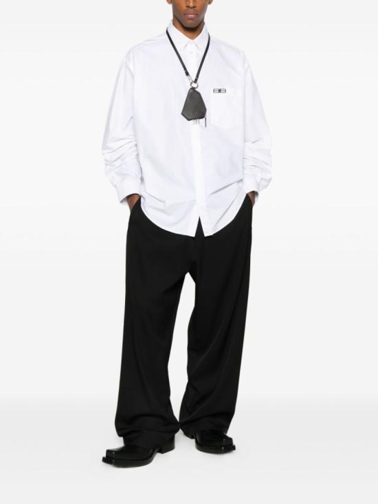 25FW 발렌시아가 긴팔 셔츠 850816TRM289000 White - BALENCIAGA