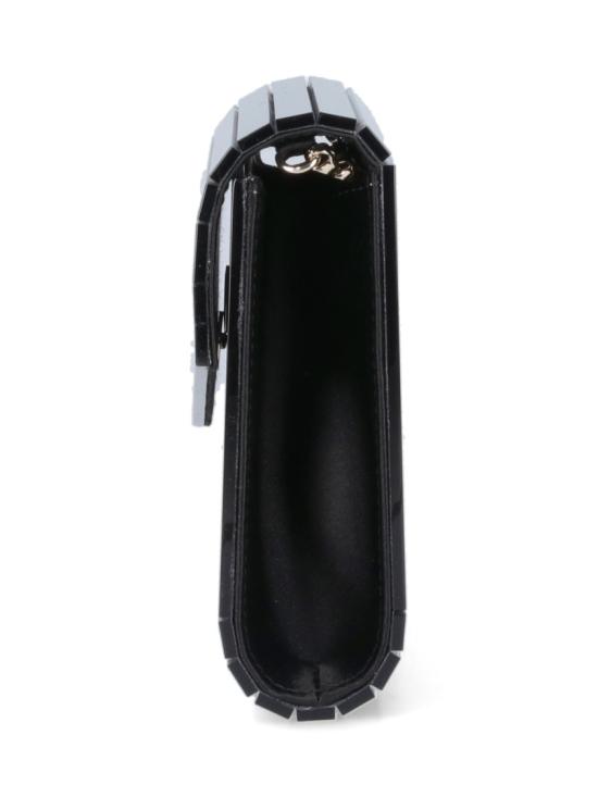 26SS 지미추 클러치/파우치 CANDY ACRBLACK Black - JIMMY CHOO