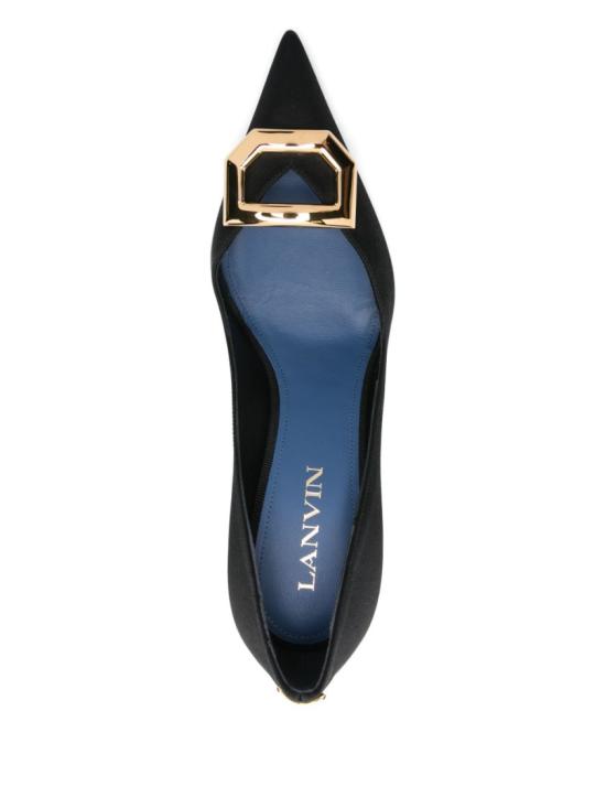 25FW 랑방 힐/펌프스 FW PUGA0E SATI H25 10 Black - LANVIN