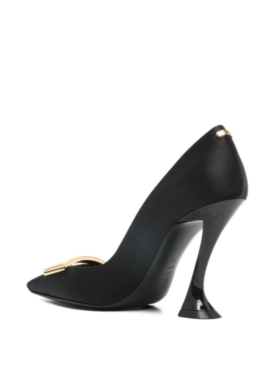 25FW 랑방 힐/펌프스 FW PUGA0E SATI H25 10 Black - LANVIN