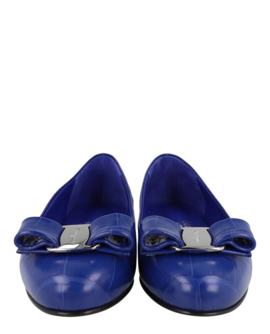  살바토레 페라가모 플랫 슈즈 01G188 763661 1B 40045 5 Blue - SALVATORE FERRAGAMO