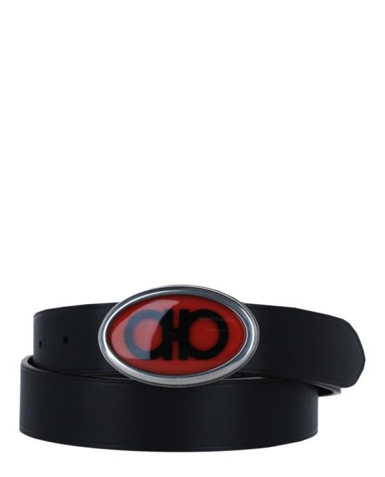  살바토레 페라가모 가죽 벨트 670280 765532 C 00002 105 Black - SALVATORE FERRAGAMO