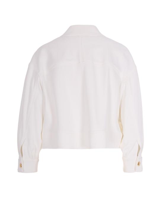 26SS 엘리자베타프랜치 자켓 9886483 White - ELISABETTA FRANCHI