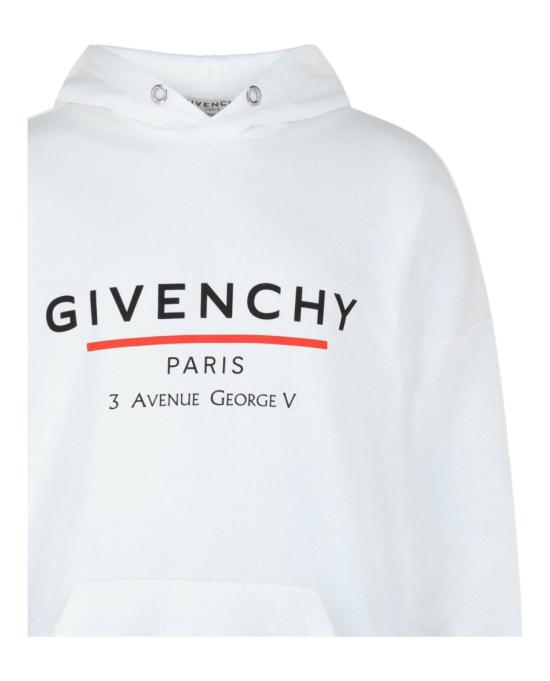  지방시 후드 티셔츠 BMJ054 30AF 100 10002 2X White - GIVENCHY