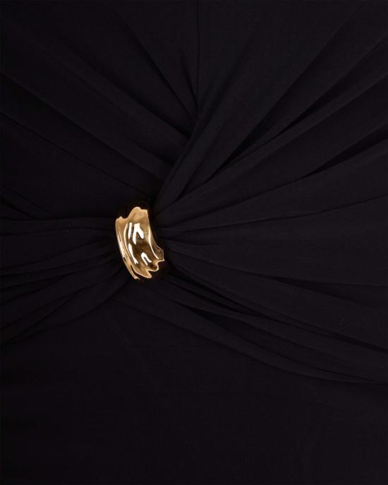 26SS 엘리자베타프랜치 민소매 티셔츠 6178630 Black - ELISABETTA FRANCHI