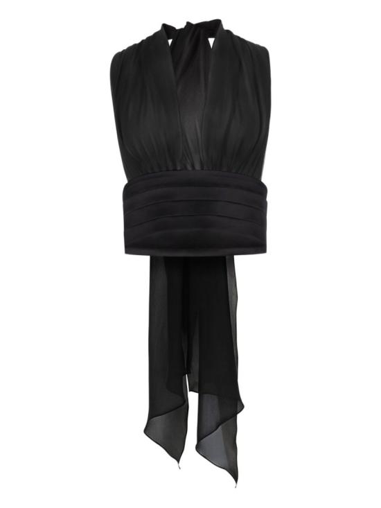 26SS 니나리찌 민소매 티셔츠 26PCTO012 SE1417 U9000 Black