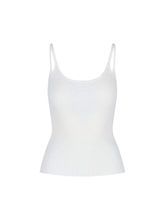 26SS 쿠레쥬 니티드 탱크탑 PERMDE012FI00010001 White