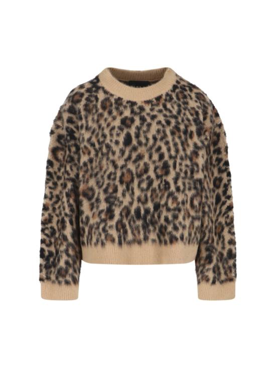 26SS 닐리로탄 스웨터 81542 Y392CAMEL LEOPARD Brown
