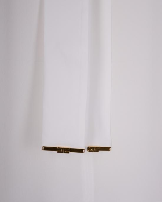 26SS 엘리자베타프랜치 블라우스 9013648 White - ELISABETTA FRANCHI