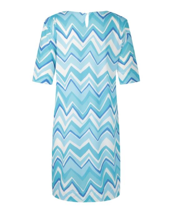  엠 미쏘니 미디 원피스 S24UG1Q BJ00QB S72OX 40043 L Blue - M MISSONI