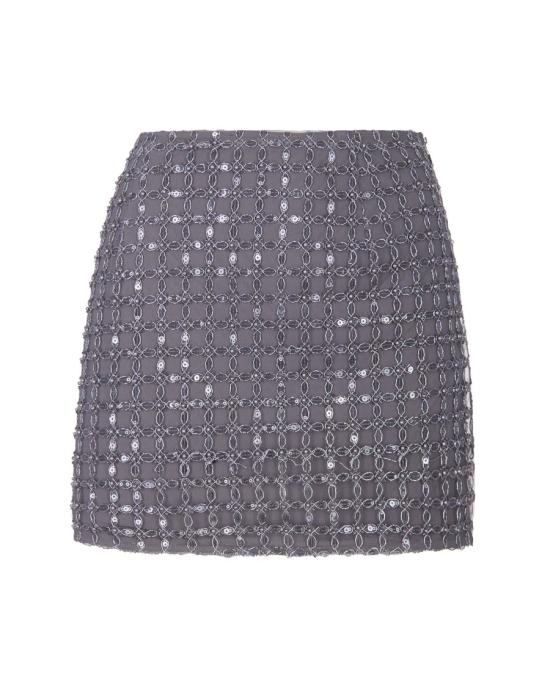 26SS 로테이트 숏 스커트 8507080 Grey - ROTATE