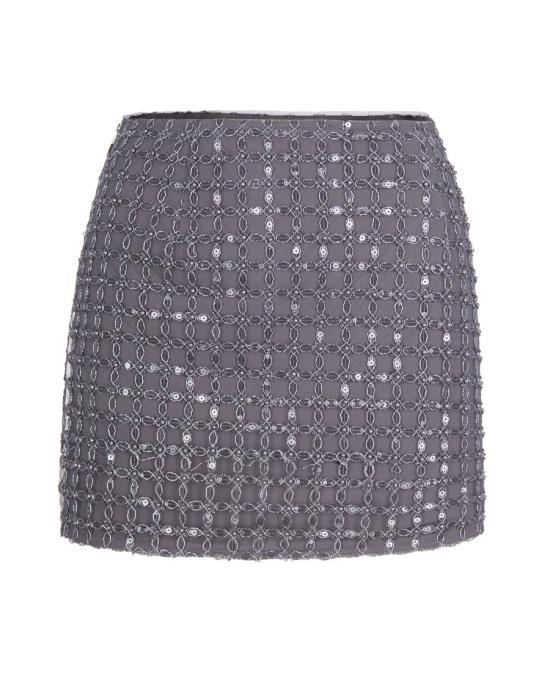 26SS 로테이트 숏 스커트 8507080 Grey