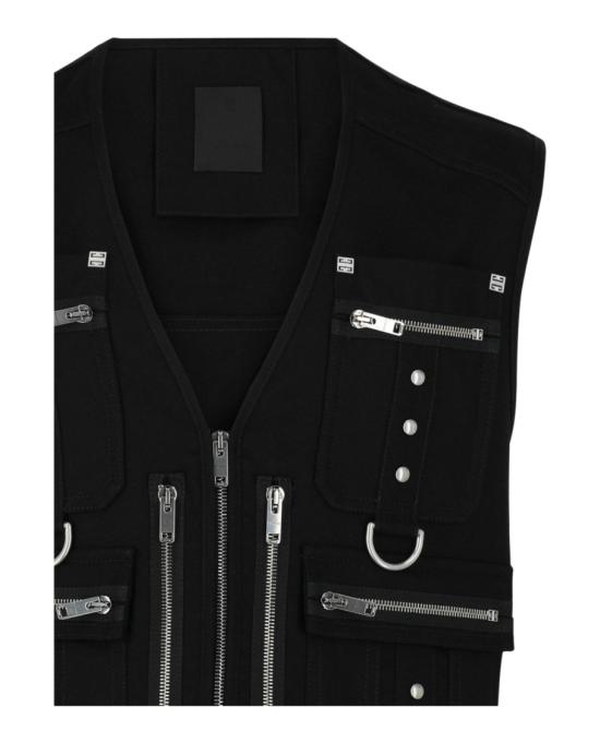  지방시 베스트 BM013T 14XM 001 00002 50 Black - GIVENCHY