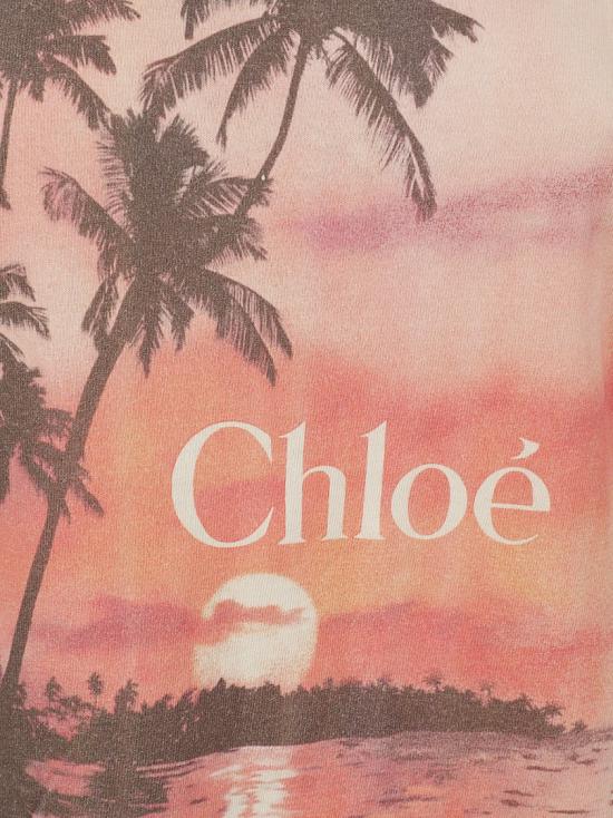 25FW 끌로에 반팔 티셔츠 CH25AJH0816970G Neutrals - CHLOE