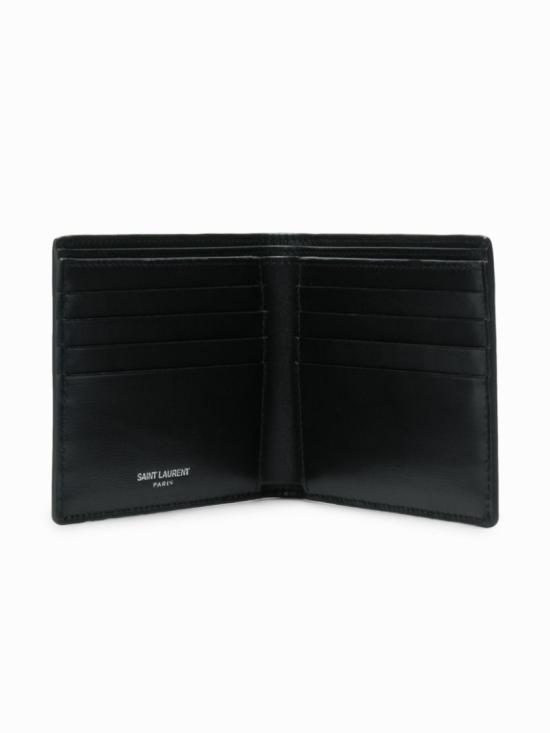  생로랑 모노그램 반지갑 4532760SX0E1000 Black - SAINT LAURENT