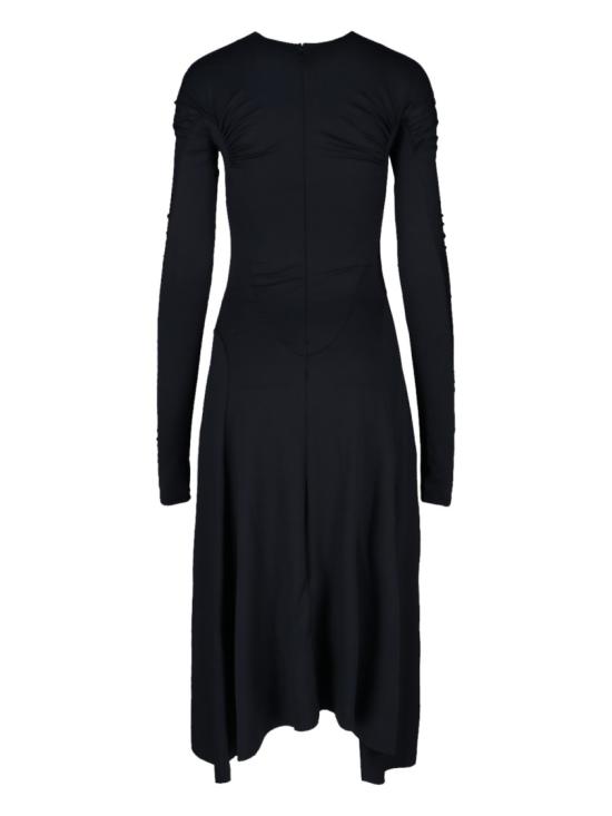 26SS 빅토리아 베컴 롱 원피스 1126JDR006984ABLACK Black - VICTORIA BECKHAM