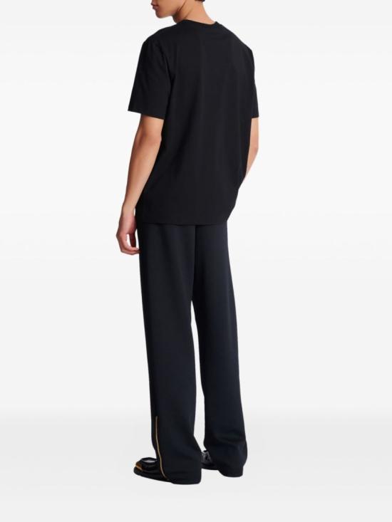 26SS 발망 반팔 티셔츠 GH1EG000BD45 EAB Black - BALMAIN