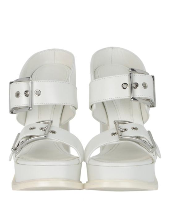  알렉산더 맥퀸 힐/펌프스 734985 WHSWD 9359 10011 37 White - ALEXANDER MCQUEEN