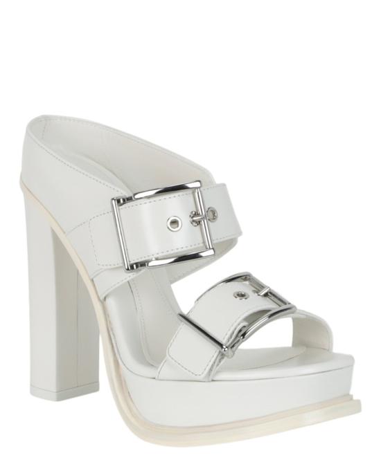 알렉산더 맥퀸 힐/펌프스 734985 WHSWD 9359 10011 37 White - ALEXANDER MCQUEEN