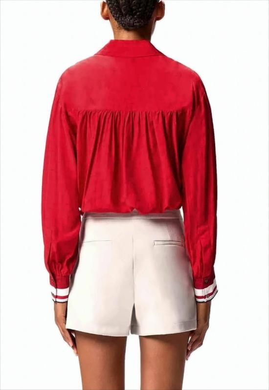 25FW 핑코 셔츠 105434 A2PX RA1 Red - PINKO